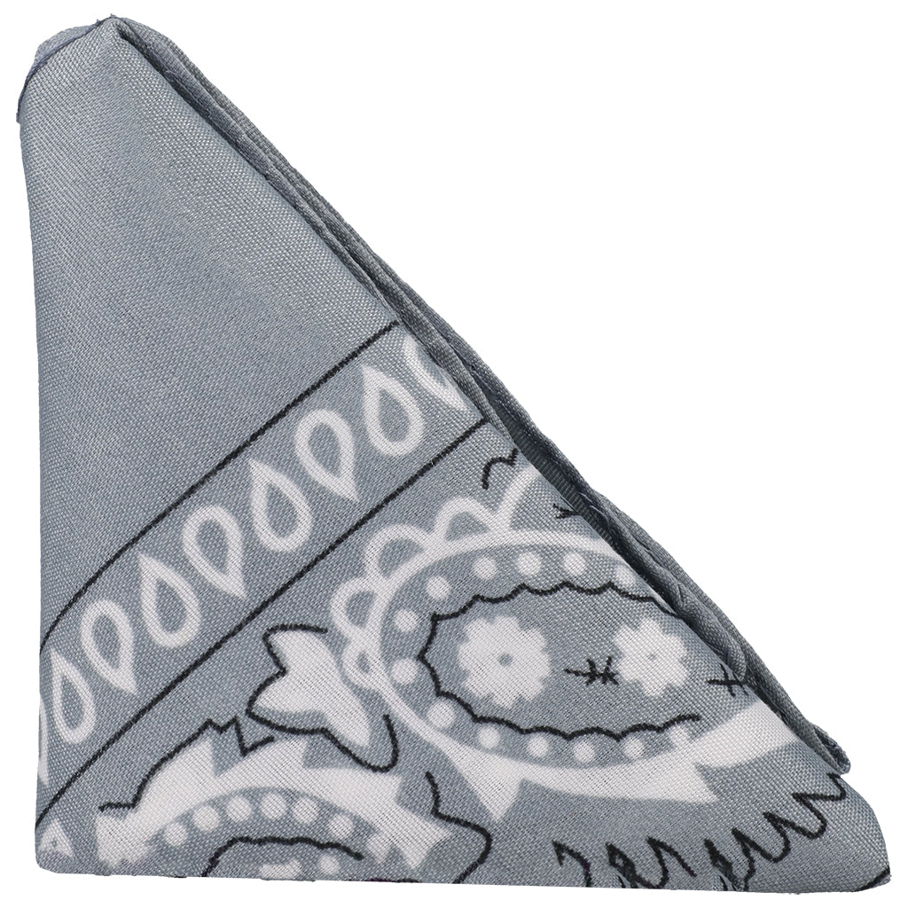 Rock Solid The Code C-Ring and Bandana Set in Grey Cock Rings