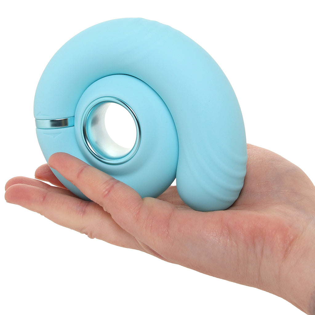 Loveline Gyre Vibrating Swirl Vibe in Blue Vibrators > G-Spot Vibrators