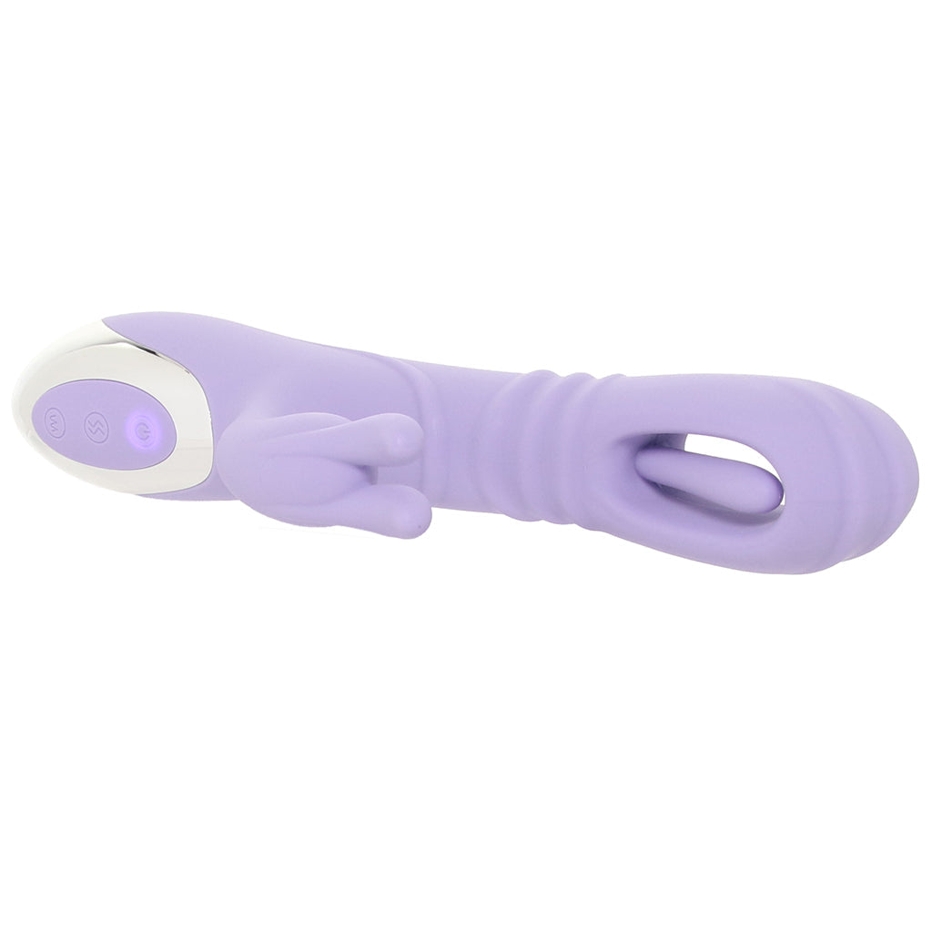 Playboy Tap Me In Thrusting Rabbit Vibe Vibrators > Rabbit Vibrators