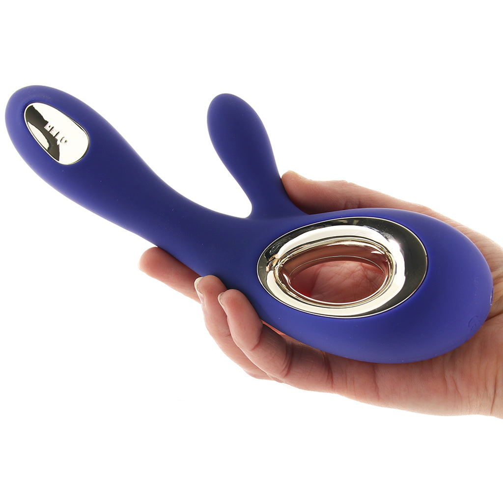 SORAYA Wave G-Spot and Clitoral Vibrator in Midnight Blue Vibrators > Rabbit Vibrators