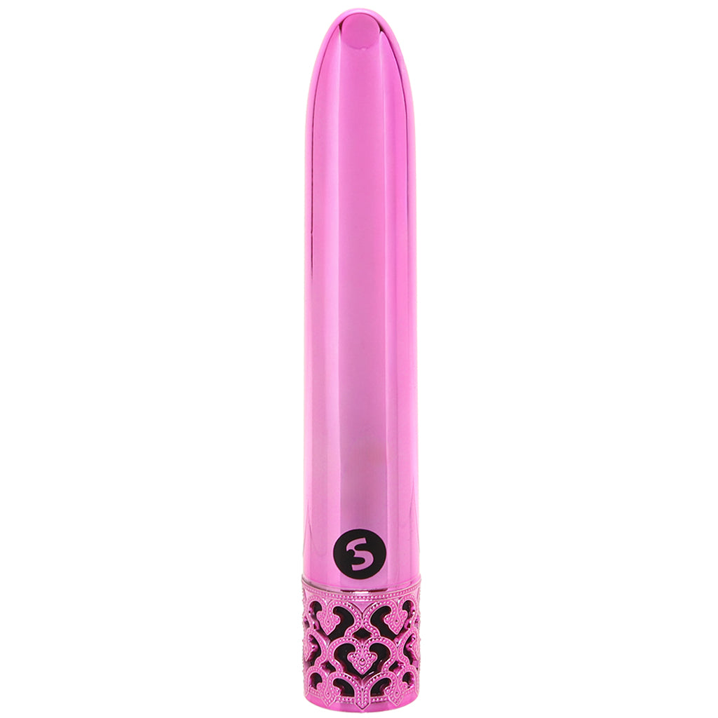 Royal Gems Shiny Bullet Vibe in Pink Vibrators > Bullet and Egg Vibrators