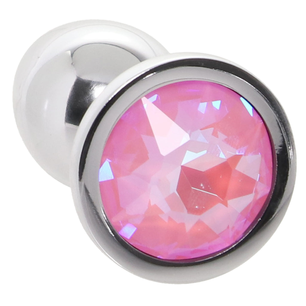 Rear Assets Small Pink Gem Plug Anal Sex Toys > Butt Plugs