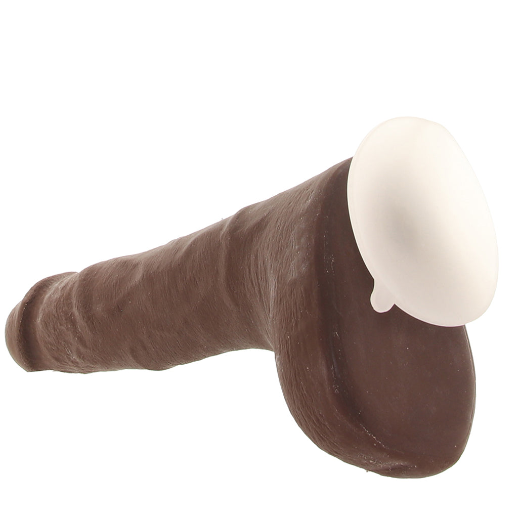 The Realistic 9.5 Inch Squirting Cock in Chocolate Dildo Sex Toys > Realistic Dildos