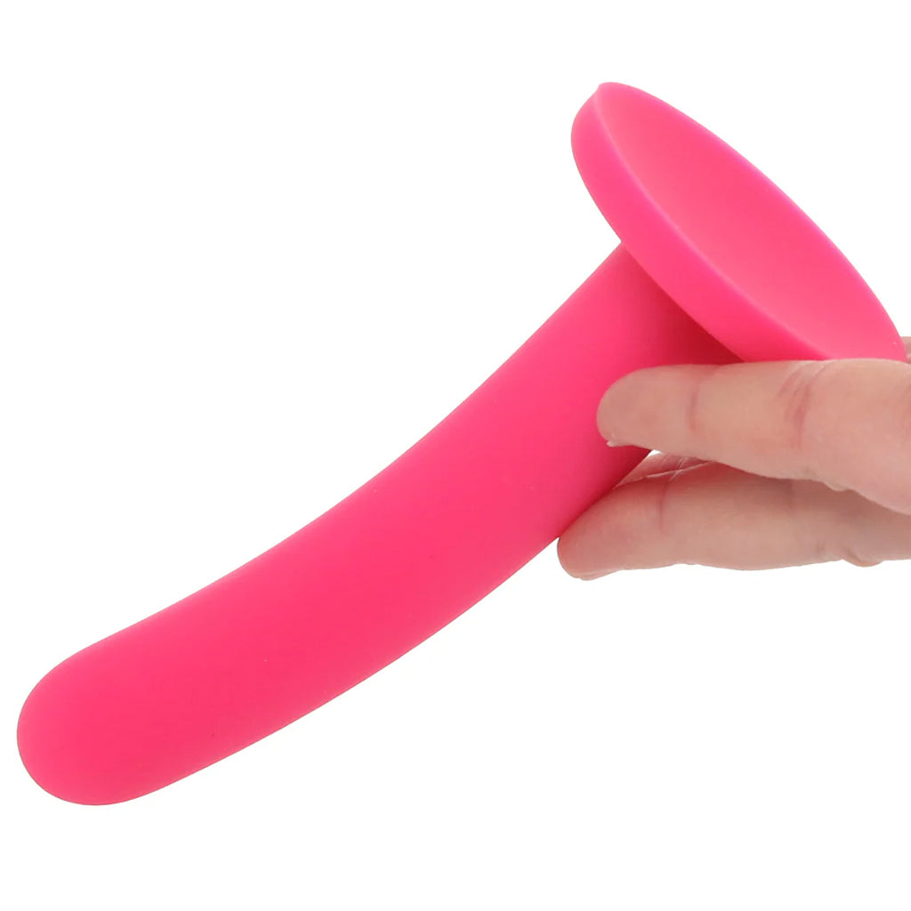 PinkCherry Premium 6 Inch Pink Silicone Slim Anal Dildo Dildo Sex Toys > Anal Dildos