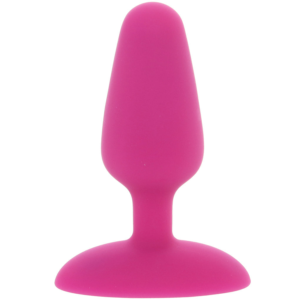 Bang! Vibrating Silicone Butt Plug in Pink Anal Sex Toys > Butt Plugs