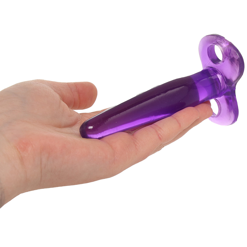 Silicone Tee Probe in Purple Anal Sex Toys > Butt Plugs