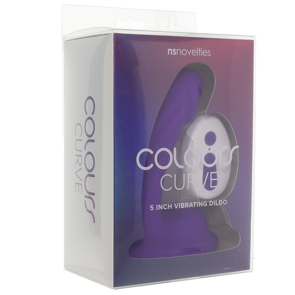 Colours Curve 5 Inch Vibe in Purple Vibrators > G-Spot Vibrators