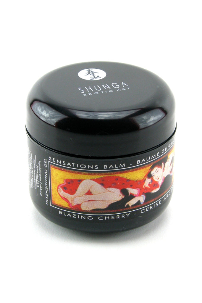 Sensations Balm 2oz/59ml in Blazing Cherry Lubes and Lotions > Sexual Stimulants