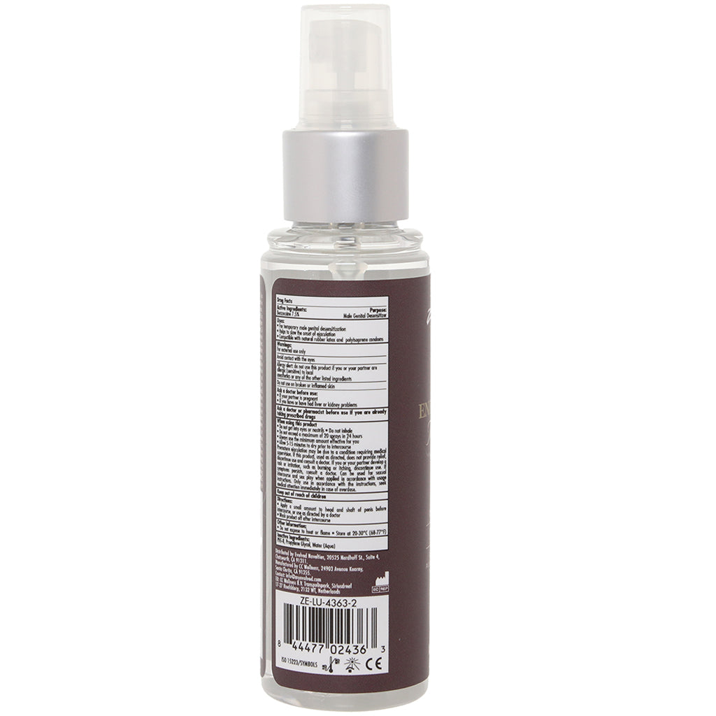 Zero Tolerance The Extra Mile Delay Spray in 2 fl.oz/60ml Lubes and Lotions > Sexual Stimulants