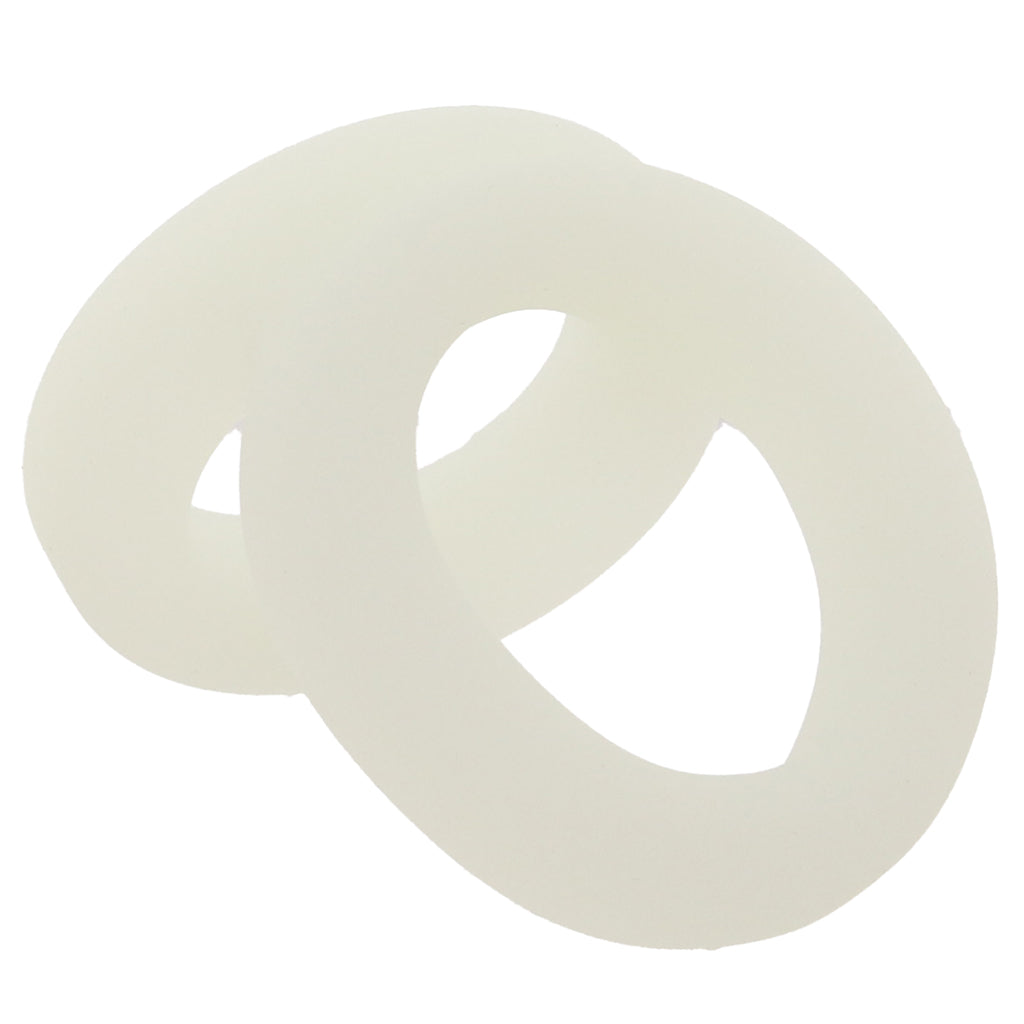 Alpha Ring Liquid Silicone Snug Tugger in Glow-in-the-Dark Cock Rings