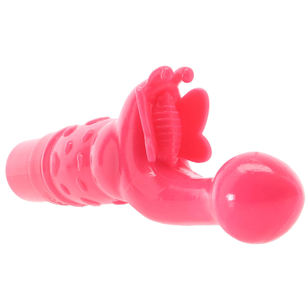 Rechargeable Butterfly Kiss Vibe in Pink Vibrators > G-Spot Vibrators