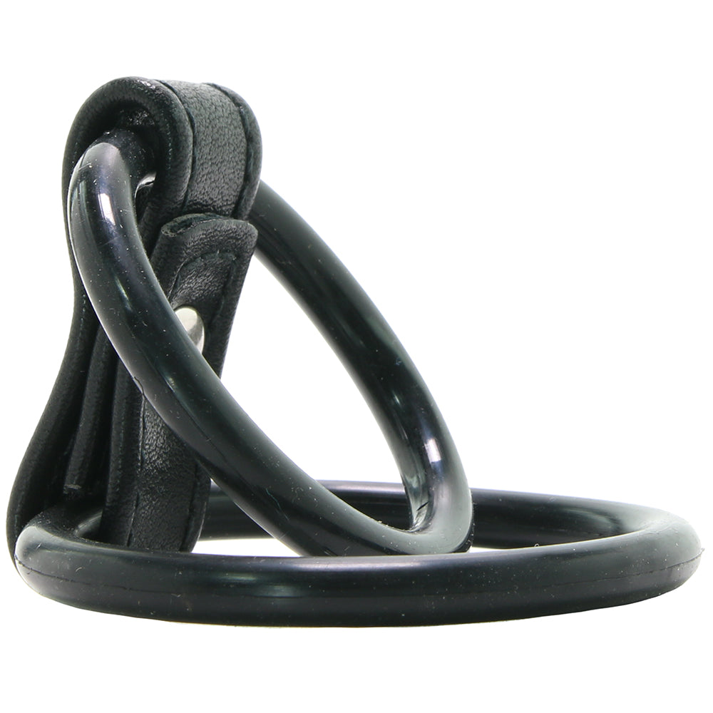 Blue Line Duo Cock & Ball Ring Cock Rings
