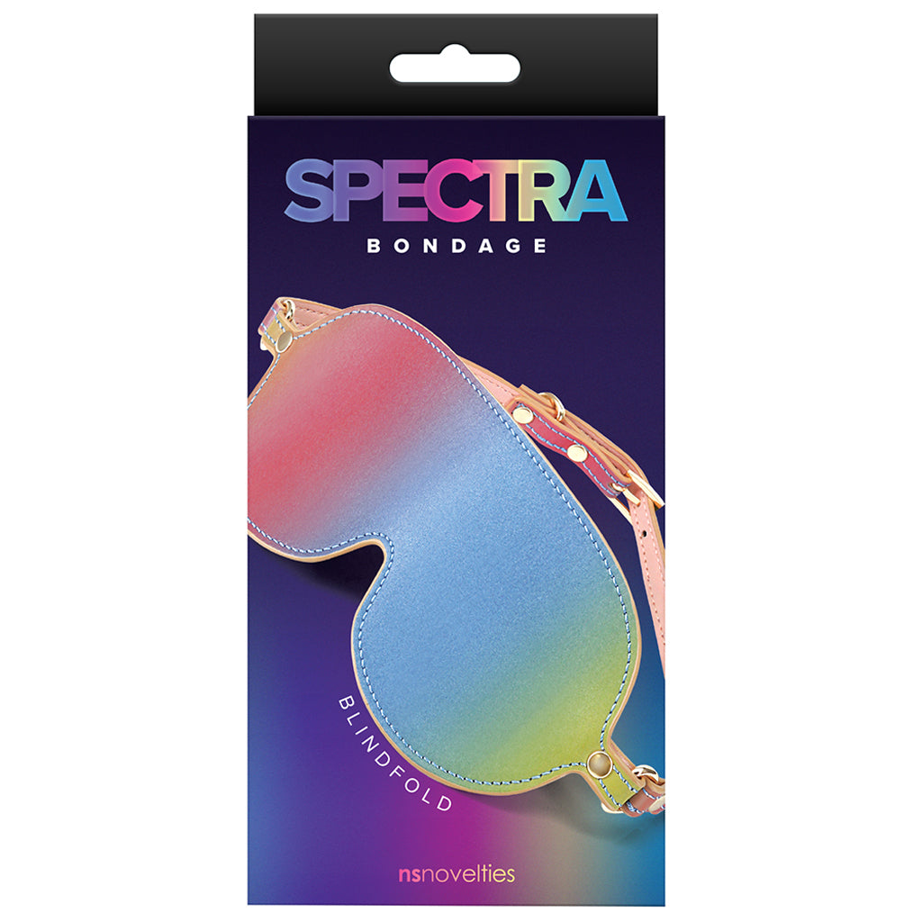 Spectra Bondage Blindfold in Rainbow Bondage and Fetish > Pleasure Masks and Dress Up Play