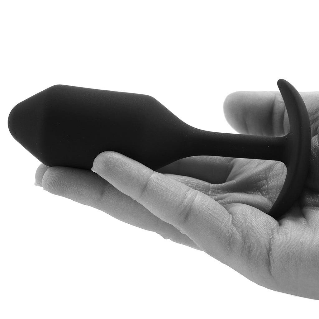 Snug Plug 2 Weighted Silicone Butt Plug Anal Sex Toys > Butt Plugs
