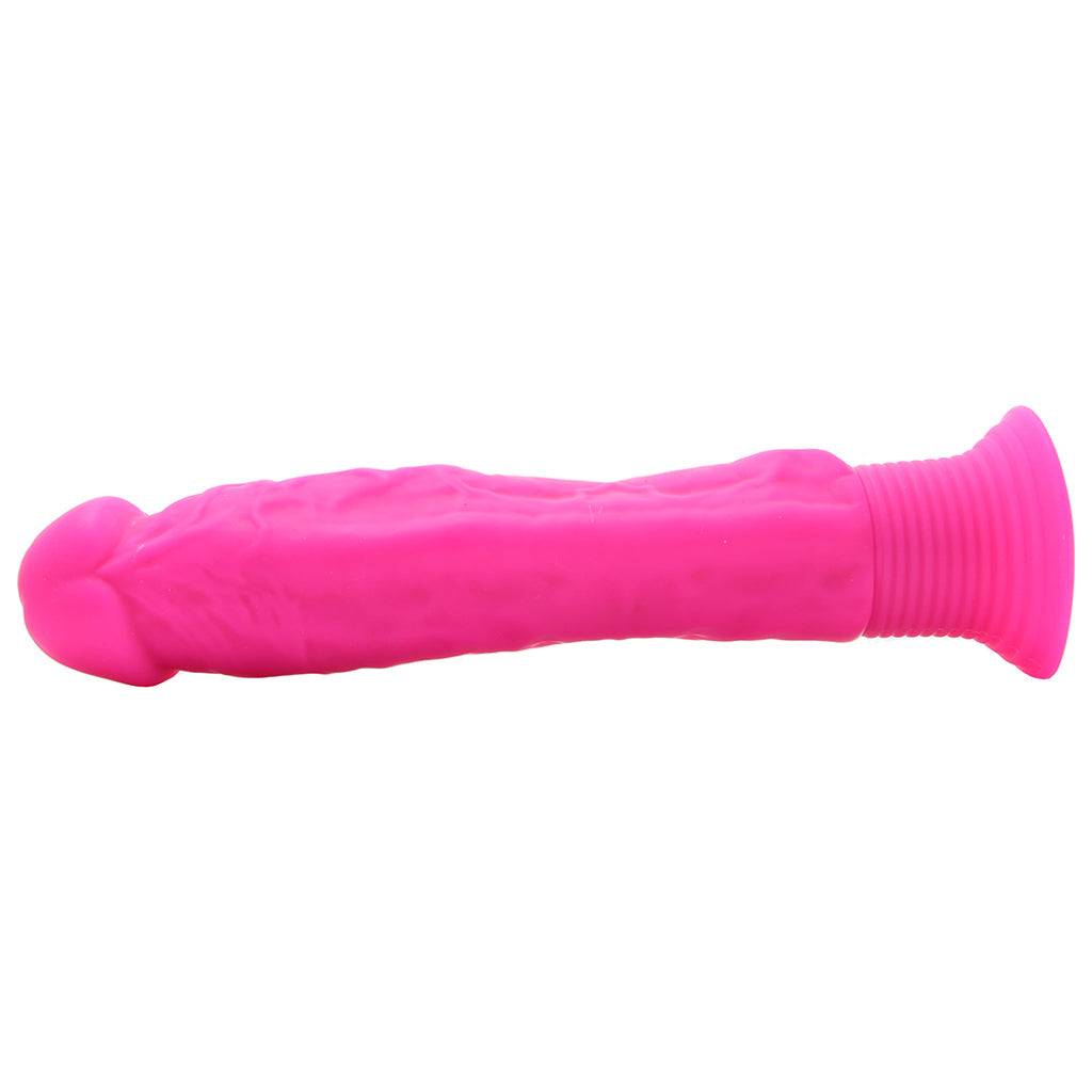 Neon Silicone Wall Banger Vibe in Pink Vibrators > Realistic Vibrator Dildos