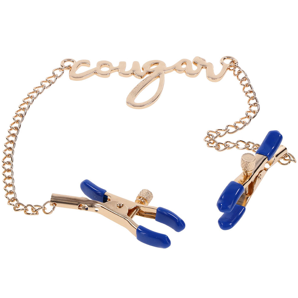 Sex & Mischief Cougar Nipple Clamps Bondage and Fetish > Nipple Stimulators & Clamps