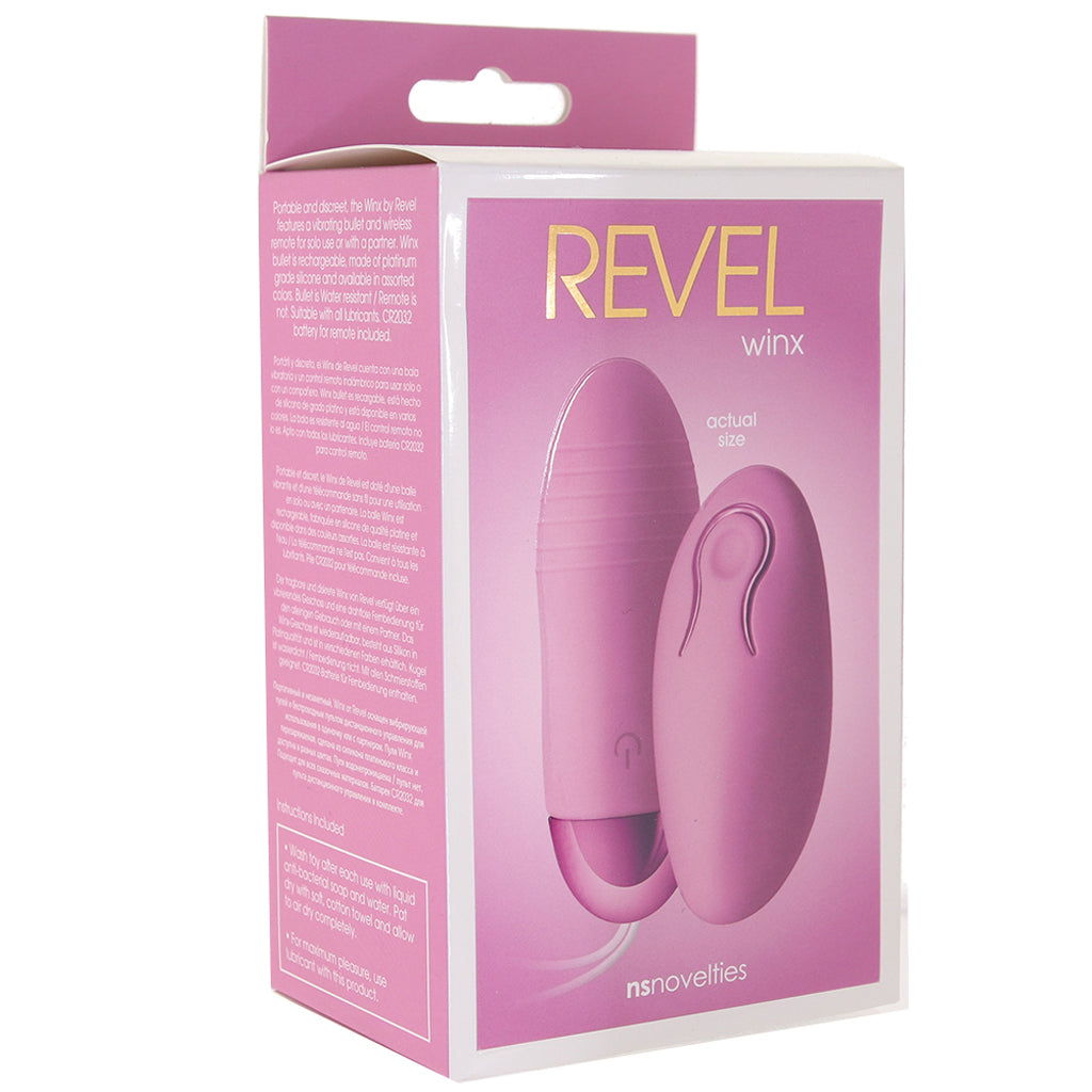 Revel Winx Remote Bullet Vibe in Pink Vibrators > Bullet and Egg Vibrators