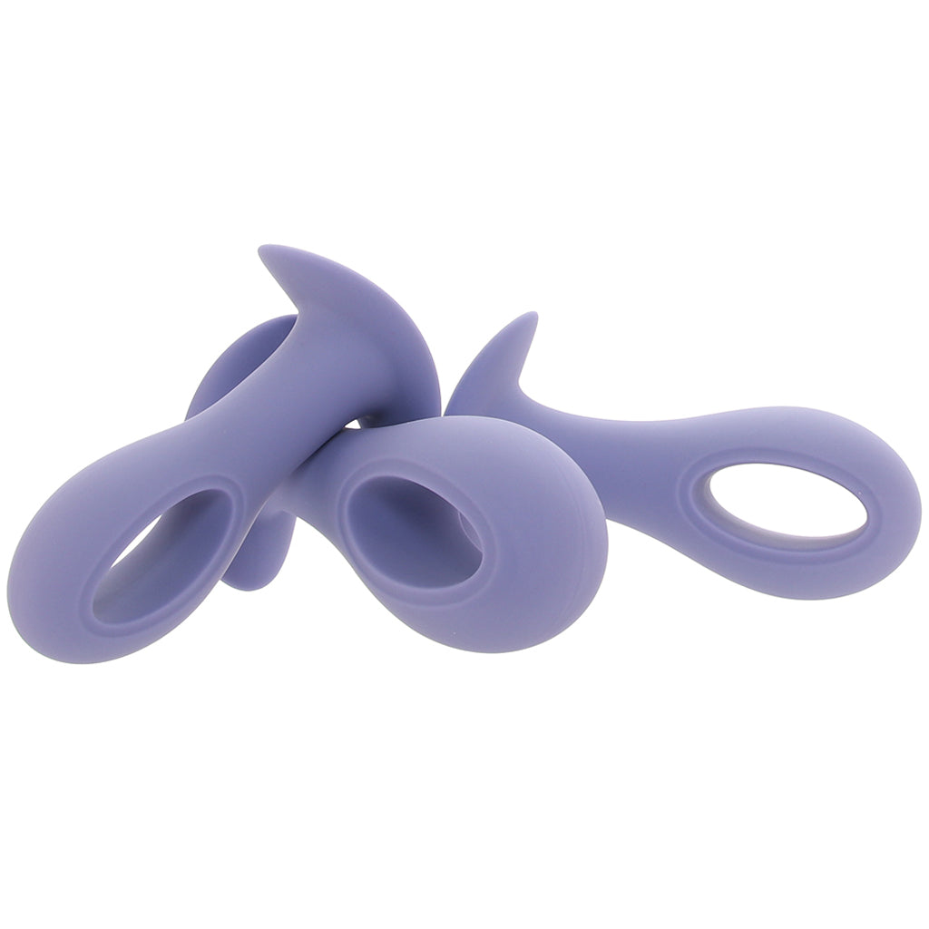 Hole Punch Vibrating Plug Set Anal Sex Toys > Butt Plugs