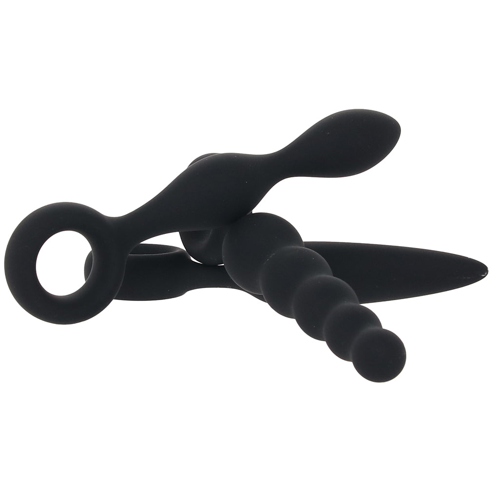 Renegade Trio 3 Piece Butt Plug Set Anal Sex Toys > Butt Plugs
