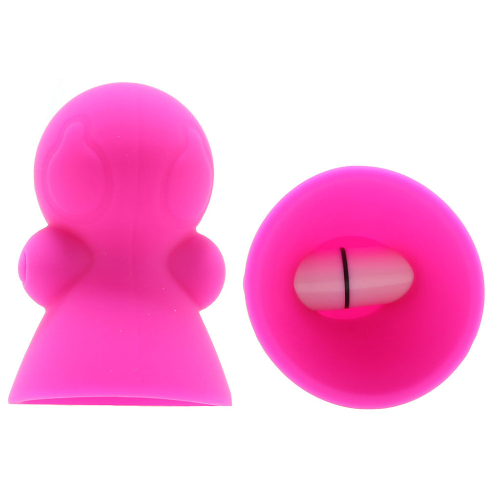 Seduce Me Vibrating Nipple Suckers in Pink Bondage and Fetish > Nipple Stimulators & Clamps