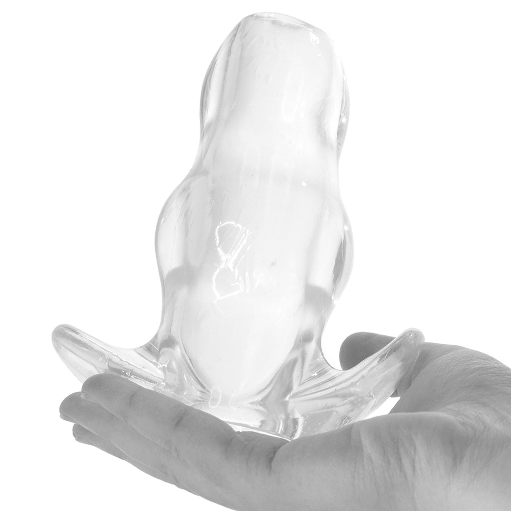 Master Series Clear View Hollow Anal Plug Anal Sex Toys > Butt Plugs