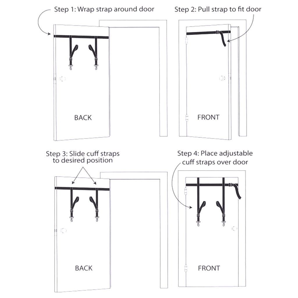 Edge Adjustable Door Restraints Bondage and Fetish > Restraints