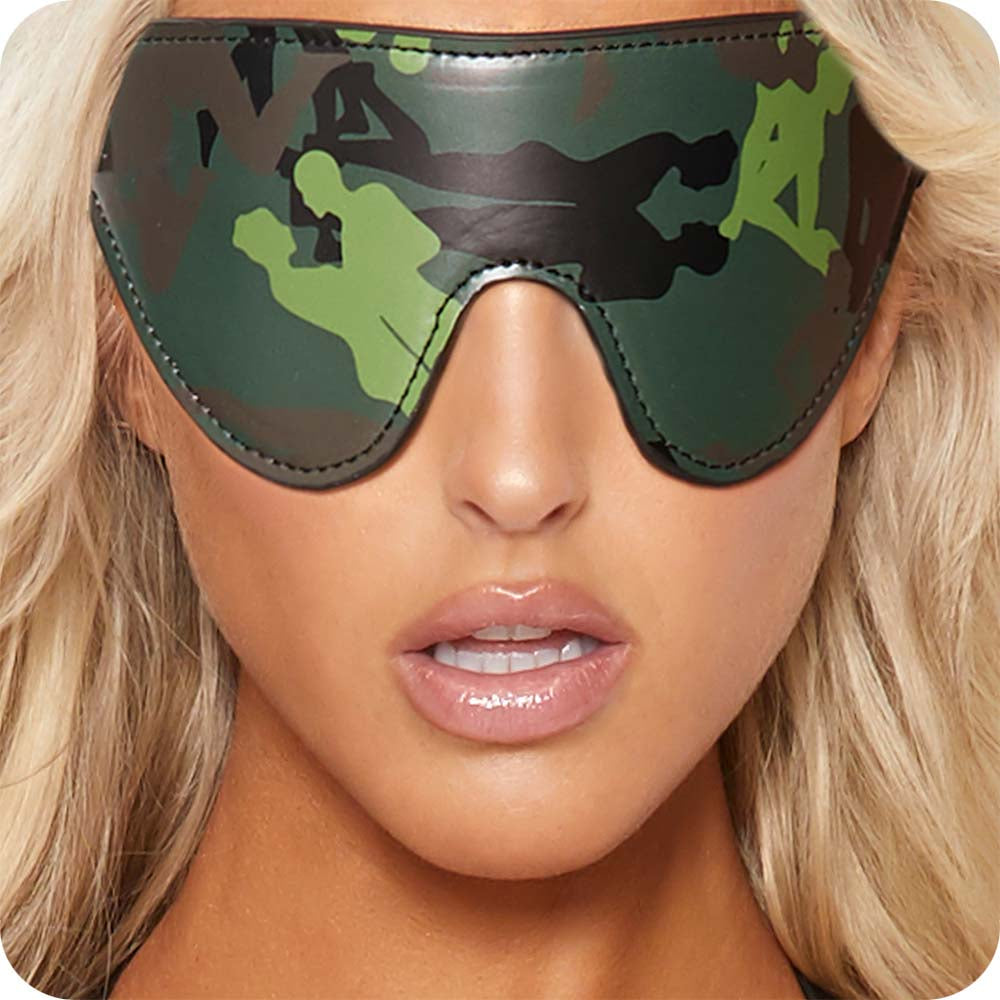 Ouch! Army Themed Eye Mask Bondage and Fetish > Pleasure Masks and Dress Up Play