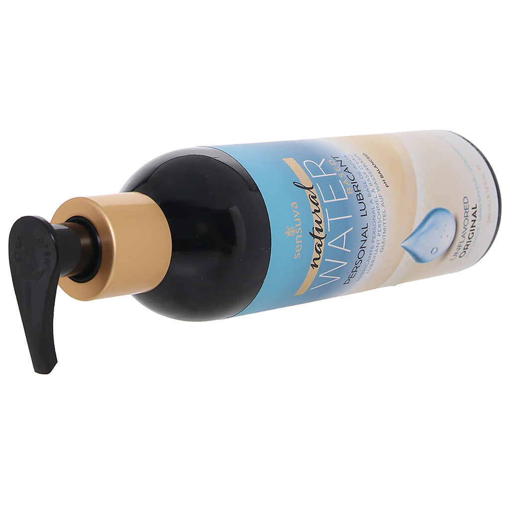 Natural Water Based Lube in 8.12oz/240ml Lubes and Lotions > Water Based Sex Lubes