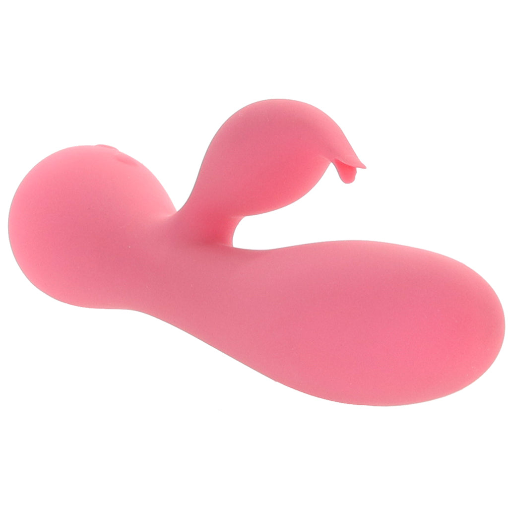 Glo Rabbit Silicone Heating Vibe in Pink Vibrators > Rabbit Vibrators