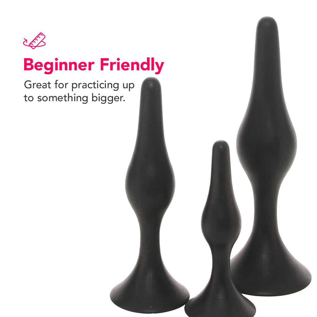 PinkCherry Triple Trainer Anal Kit Anal Sex Toys > Butt Plugs
