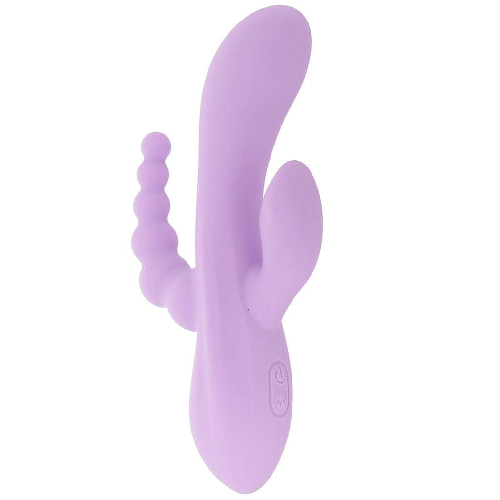 Flex Bend & Hold Triple Rumbler Vibe Vibrators > Rabbit Vibrators
