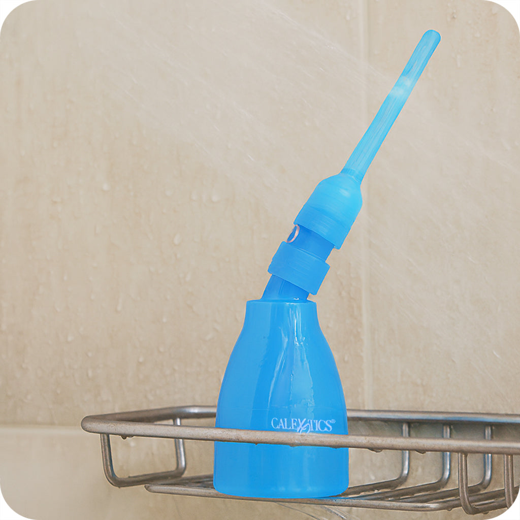 One-Way Ultimate Douche in Blue Anal Sex Toys > Douche and Enema