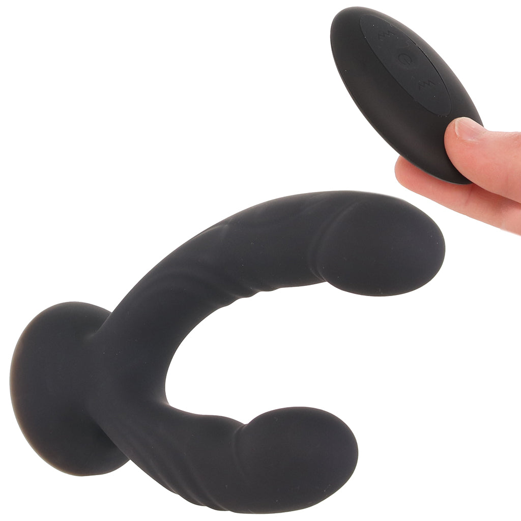 Inya Duet Vibrating Double Dildo in Black Vibrators > Double Penetration