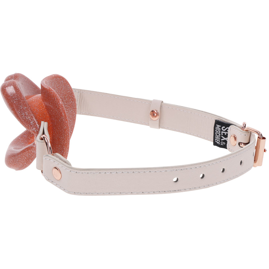 S&M Peaches 'n CreaMe Silicone Lips Gag Bondage and Fetish > Ball Gags & Mouth Restraints