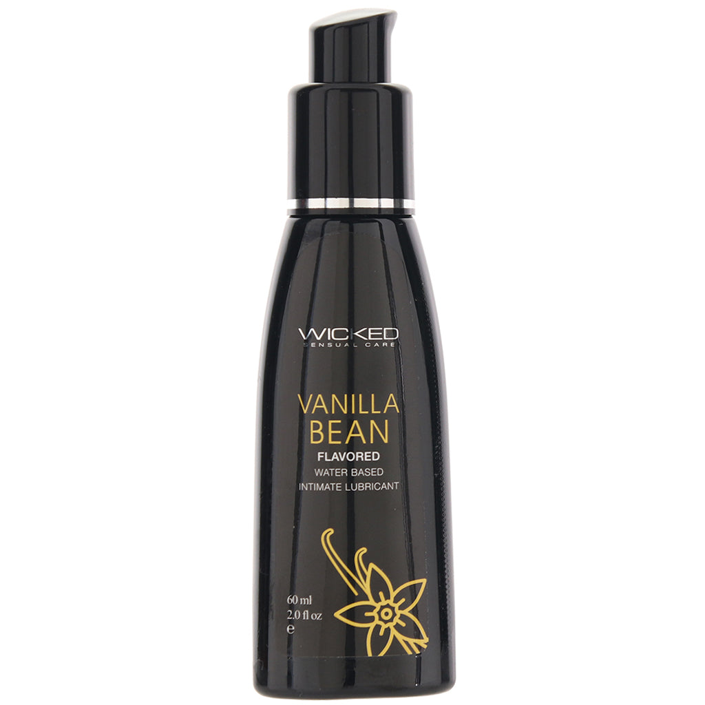 Aqua Flavored Lube 2oz/60ml in Vanilla Bean Lubes and Lotions > Flavored Sex Lubes