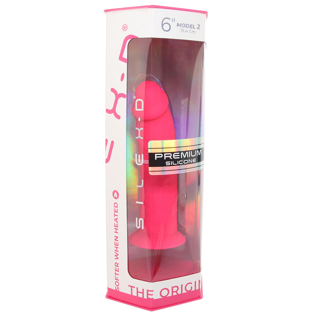 SILEX-D The Original 6 Inch Model 2 Dildo in Pink Dildo Sex Toys > Realistic Dildos