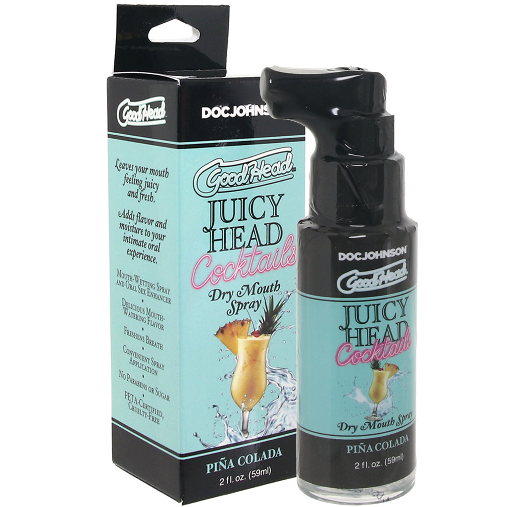 GoodHead Juicy Mouth Spray 2oz/59ml in Piña Colada Lubes and Lotions > Flavored Sex Lubes