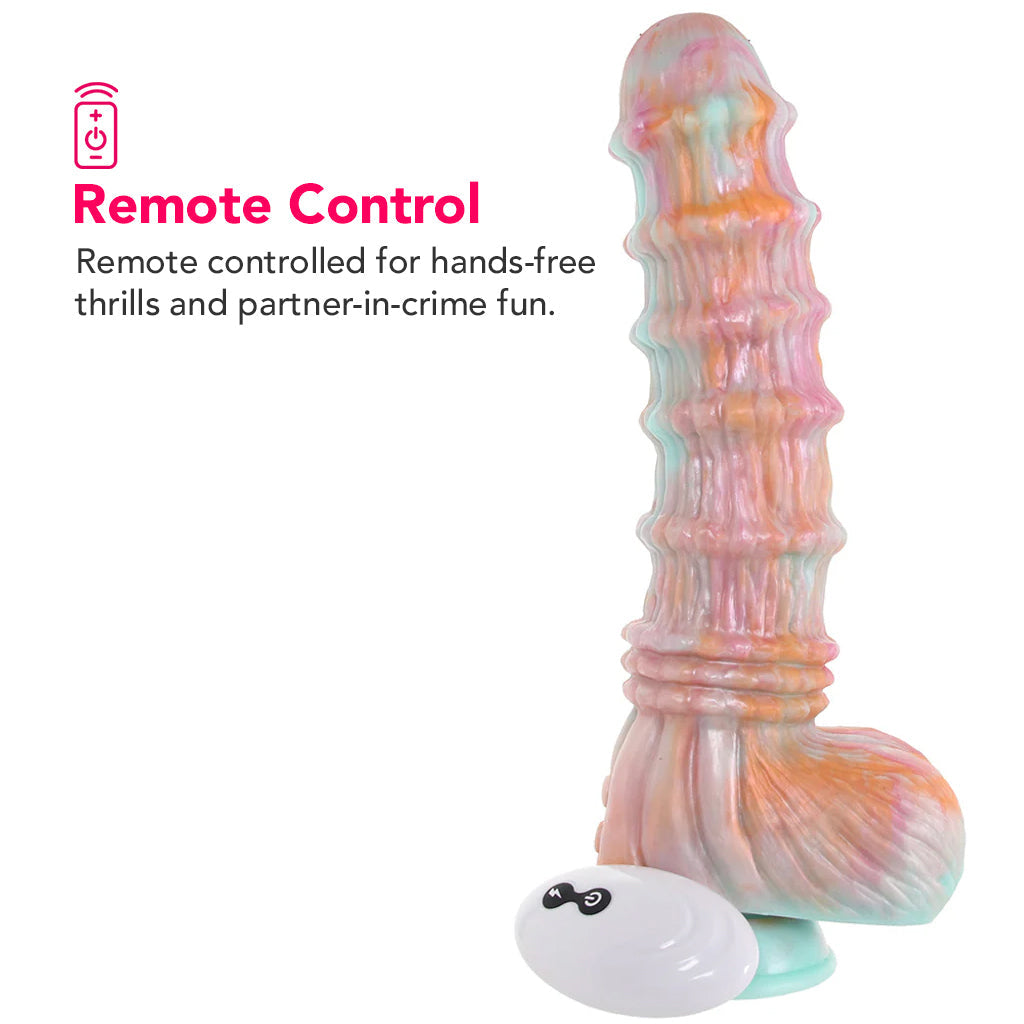 Fantasy 8 Inch Remote Silicone Vibe Vibrators > G-Spot Vibrators