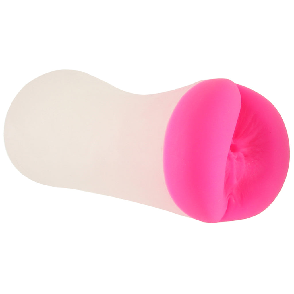 The Gripper Deep Ass Grip Stroker in Hot Pink Male Masturbators > Pocket Strokers
