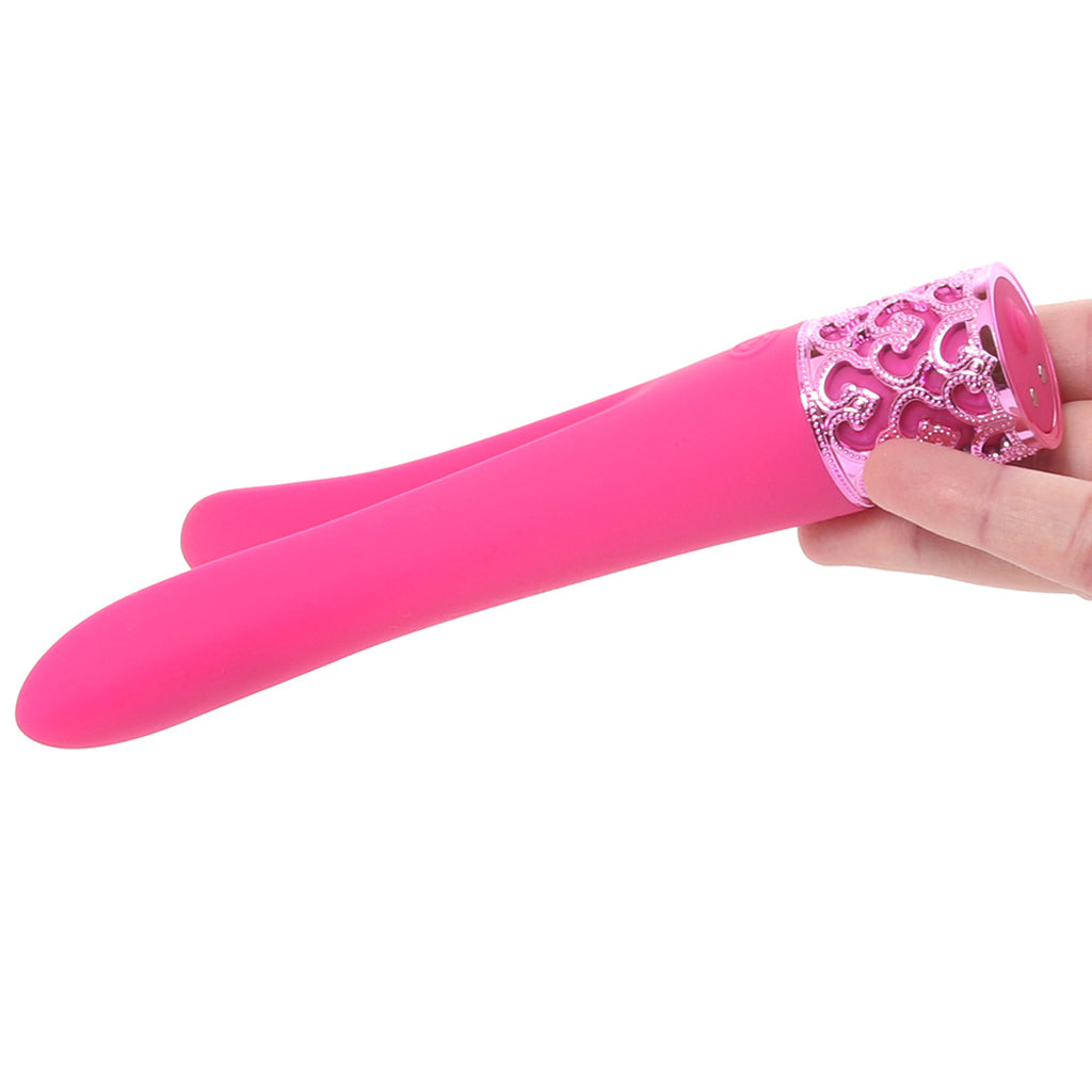 Royal Gems Dueling Queens Vibe in Pink Vibrators > Clitoral Stimulators