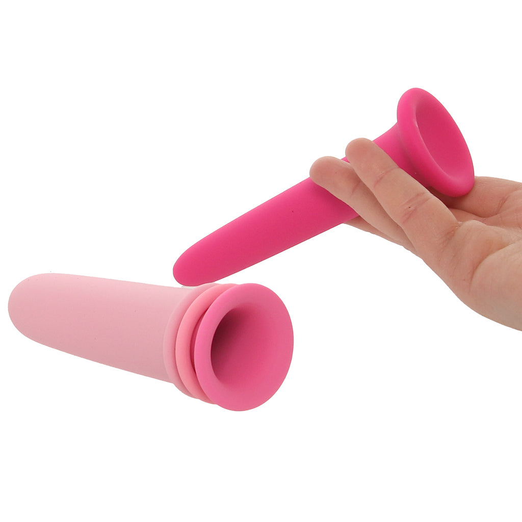 Inya Gliders 4 Piece Stackable Dilator Set Dildo Sex Toys > Silicone Dildos