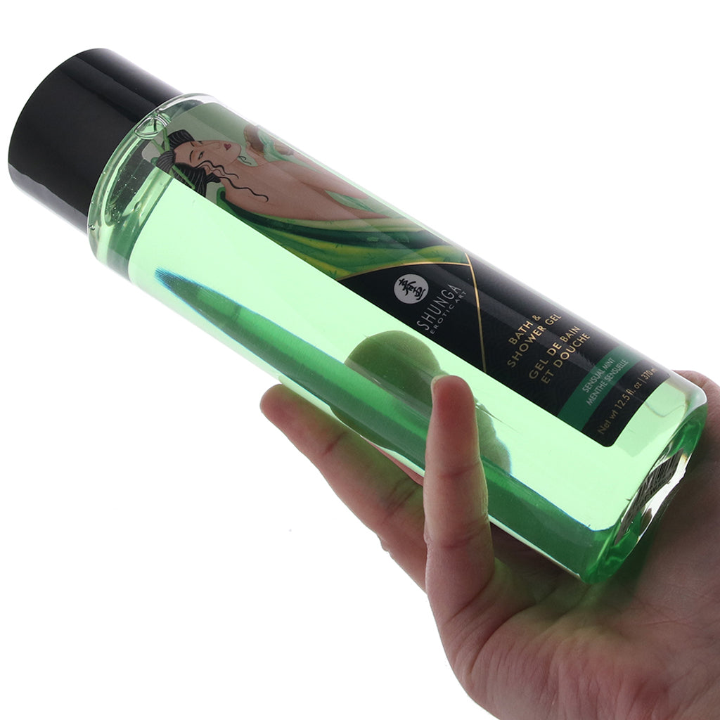 Bath & Shower Gel 12.5oz/370ml in Sensual Mint Lubes and Lotions > Hair & Skincare