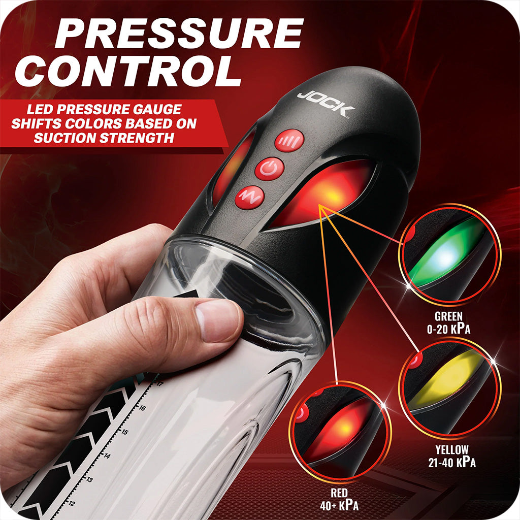 Jock Power Up Automatic Penis Pump Male Enhancement > Penis Pumps