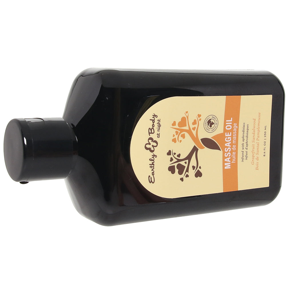At Night Massage Oil 8.4oz/250ml in Grapefruit Sandalwood Lubes and Lotions > Erotic Massage Oils