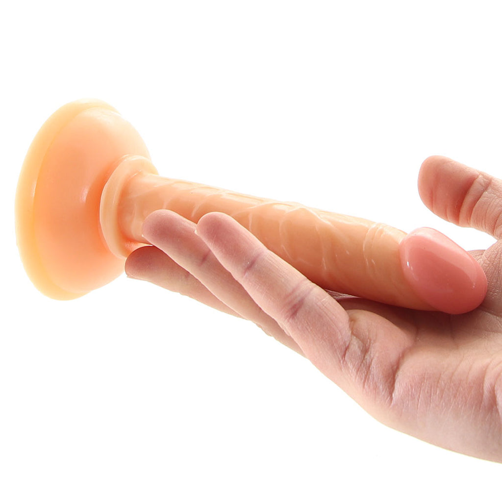 Mini Whoppers 4 Inch Straight Dildo in Flesh Dildo Sex Toys > Realistic Dildos