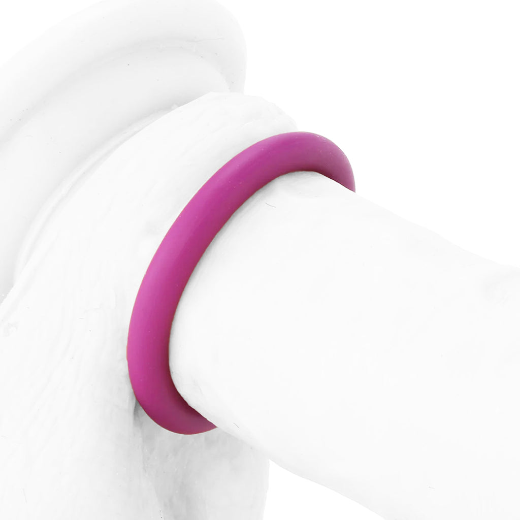 Silicone Cock Rings #2 in Purple Cock Rings