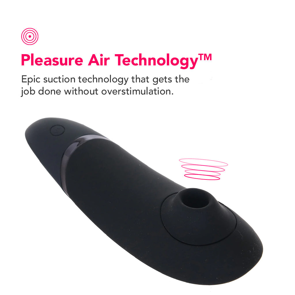 Womanizer Next 3D Pleasure Air Stimulator in Black Vibrators > Clitoral Stimulators