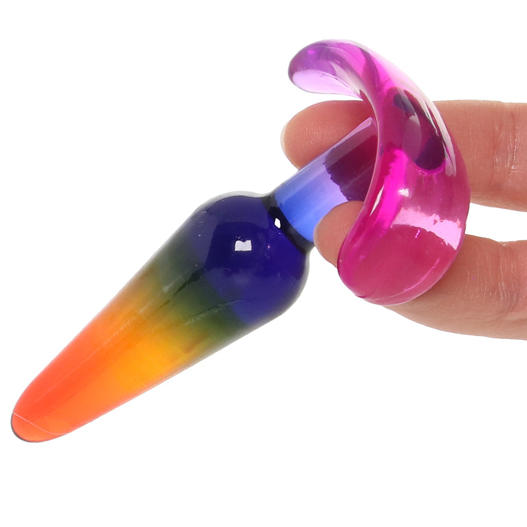 Crystal Jellies Anal Trainer Set in Rainbow Anal Sex Toys > Butt Plugs