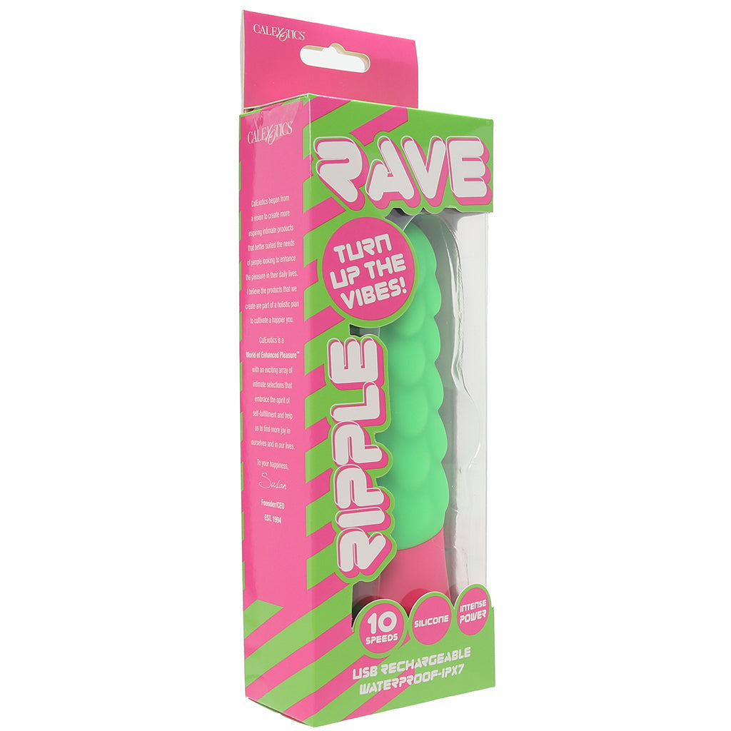 Rave Silicone Ripple Vibe Vibrators > G-Spot Vibrators