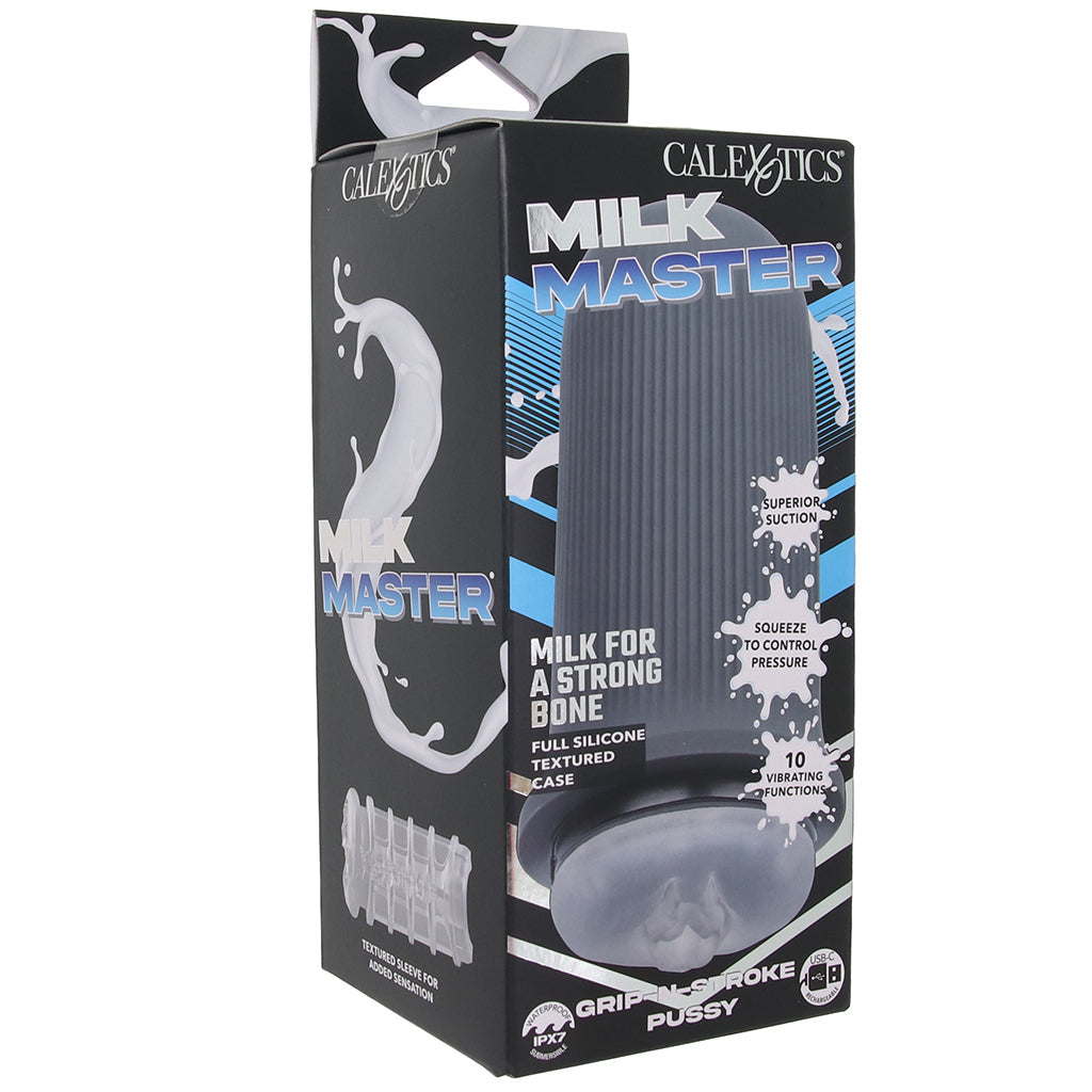 Milk Master Grip-N-Stroke Pussy Stroker Male Masturbators > Pocket Strokers